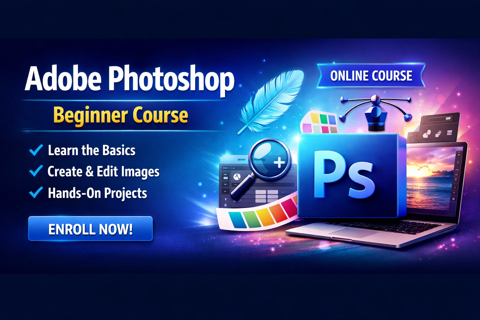 دوره آموزش فتوشاپ مقدماتی